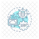 Erp Hyprid Erp Development Icon