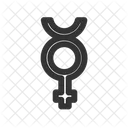 Hybrid Symbol Non Binary Icon