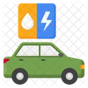 Hybrid Vehicle Hybrid Electric Vehicle Electric Vehicle Icon