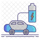 Hybridfahrzeug  Icon