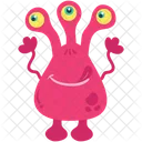 Hydra pink alien  Icon