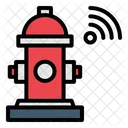 Hydrant Fire Protector Internet Of Things Icon