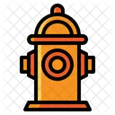 Hydrant Disaster Firefighter Fire Water Icon