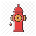 Hydranten Notfall Verkehr Symbol