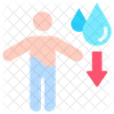 Hydration Dehydration Fluid Icon