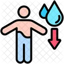 Hydration Dehydration Fluid Icon