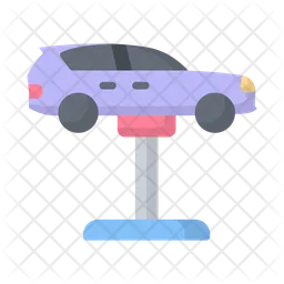 Hydraulic car  Icon