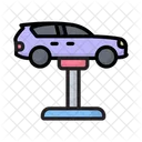 Hydraulic Car Icon