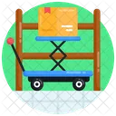 Pallet Jack Hydraulic Cart Lift Cart Icon