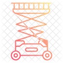 Hydraulic lifting  Icon