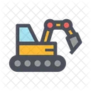 Hydraulikbagger  Symbol