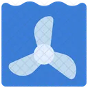Hydro Power Fan Icon