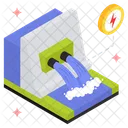 Hydro Dam Water Dam Water Power Icon