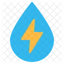 Hydro Energy Drop Icon