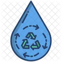 Hydro Energy Water Power Water Energy Icon