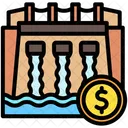 Renewable Water Power Icon