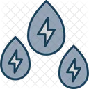 Hydro Power Electricity Energy Icon