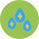 Hydro Power Electricity Energy Icon