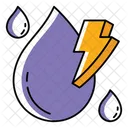 Hydroelectric Energy Power Icon