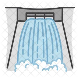 Hydroelectric plant  Icon
