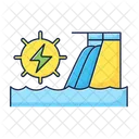 Hydroelectric power  Icon