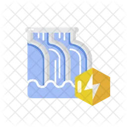Hydroelectric power station  Icon