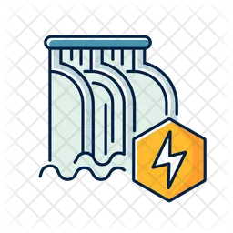 Hydroelectric Power Station  Icon