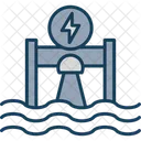 Hydroelectricity Hydro Electricity Icon