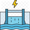 Hydroelectricity Icon