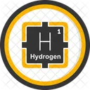Hydrogen Preodic Table Preodic Elements Icon
