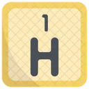 Hydrogen Periodic Table Chemists Icon