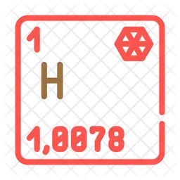Hydrogen  Icon