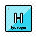 Hydrogen  Icon