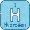 Hydrogen Chemistry Periodic Table Icon