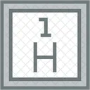 Hydrogen  Icon