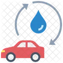 Hydrogen Fuel Ev Icon