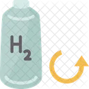 Hydrogen Renewable Energy Icon