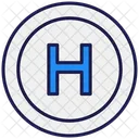 Hydrogen atom  Icon