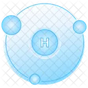 Hydrogen Atom Atom Structure Atom Bonding Icon
