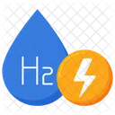 Hydrogen Energy Hydrogen Power Icon