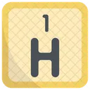 Hydrogen Periodic Table Chemists Icon