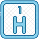 Hydrogen Periodic Table Chemists Icon