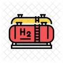 Hydrogen Storage Tanks Storaging Tank Icon