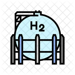 Hydrogen Tank  Icon