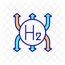 Hydrogen usage  Icon