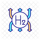 Hydrogen Usage Icon