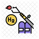Hydrogen Welding Use Welding Icon