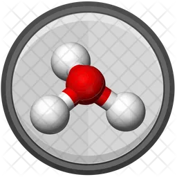 Hydroniummolekül  Symbol