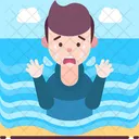 Hydrophobia Fear Of Water Icon