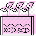 Hydroponic Nutrient Tank Farm Recycling Icon